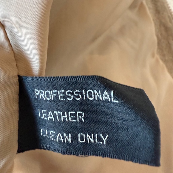 Wilson's 80s Tan Suede Fringed Cropped Jacket - Picture 7 of 10